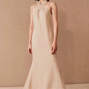BHLDN Maxi halter dress